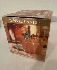 Yankee Candle Wax Warmer Fall Décor Pumpkin Electric Tart Melt Burner Orange