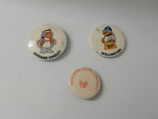 Vintage Womble Tin Badges  Bundle 1970