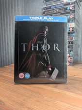 Thor HMV Edition Blu Ray Steelbook - Triple Play - Rare -