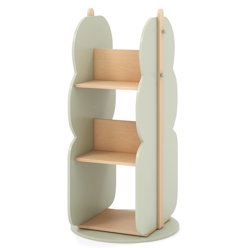 Kids rotating bookshelf tier - kids, 5