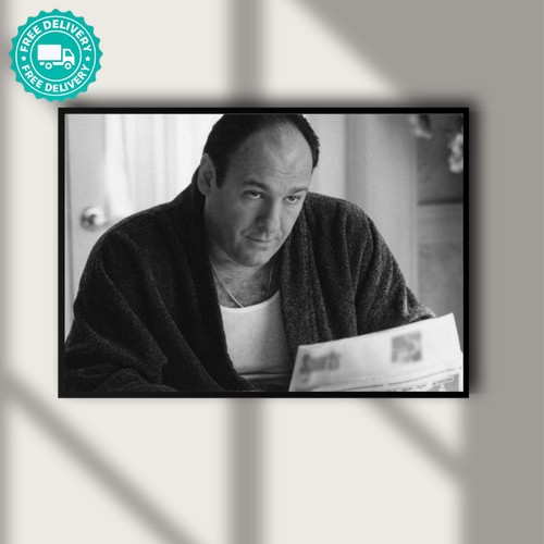 Tony soprano newspaper james - tony,