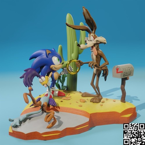 Wile coyote revenge 3d - coyote,