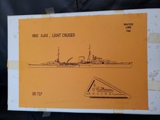 B-Resina HMS Ajax 1/700th