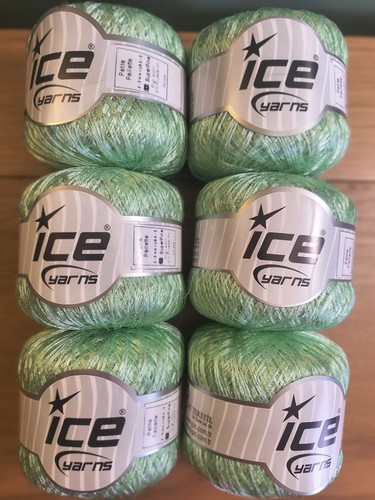 Wool yarn petite pailette - &,