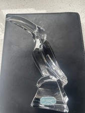 J.G.Durand Lead Crystal Toucan Figurine