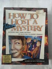 How To Host A Teen Mystery VINTAGE 1985 party game Barbecue with the Vampire.