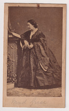 Anonymous CDV - Giulia Grisi, Italian singer - Vintage albumen print c.1865