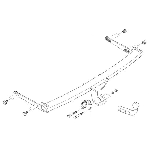 Westfalia towbar for skoda - westfalia,