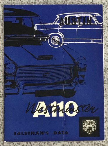 Austin a110 westminster car - westminster,
