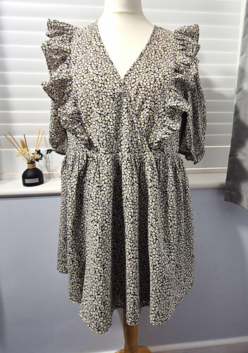Floral mini smock dress - mini,