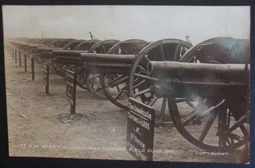Ww1 rppc 77mm 85mm german - ww1,