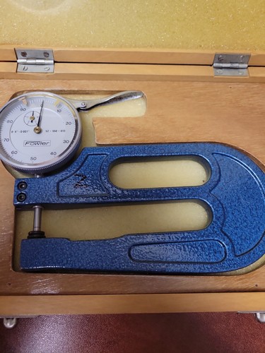 Fowler dial thickness - fowler,