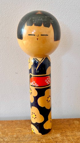 Large vintage japanese kokeshi - large,