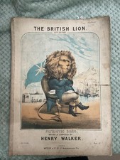 Antique Sheet Music , Military