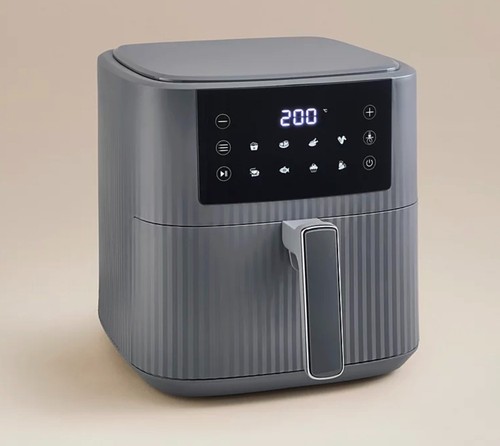Air fryer grey textured - fryer,