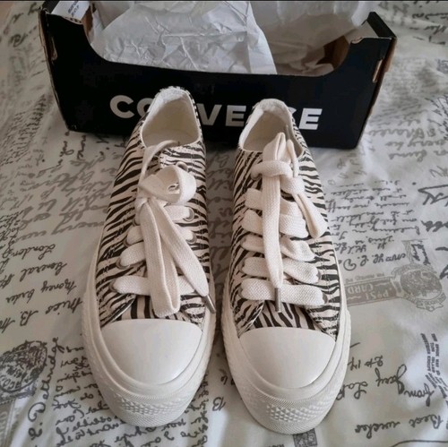 Converse zebra print platform - converse,