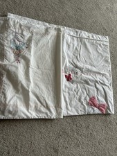 Next Girl’s Single Bedding, Duvet Cover & Pillowcase, Fairy, Embroidery, Ballet