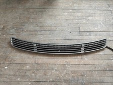 Mercedes C Class Clk W203 W209 Bonnet Hood Grill Cubanite Silver 2038800205