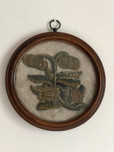 Framed 17th century stumpwork