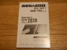2020 Seadoo GTX RXT WAKE PRO
