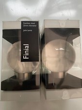2 John Lewis Finials Curtain