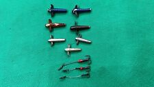 7 Vintage Devon Mini Minnows Various Sizes. 3 traces .