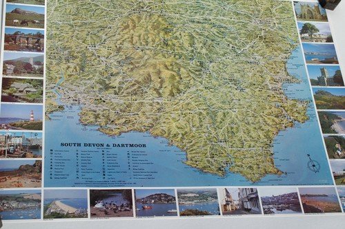 Aerial panoramic map of - 3d,