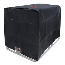 Foil Cover with Flap Openings Easy Accessibility for 600 Liters IBC Container