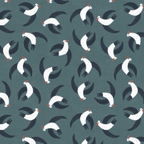 Fat quarter nutex pirates - nutex,