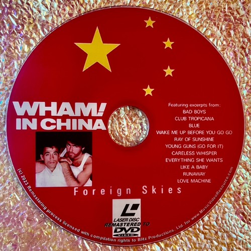Wham china foreign skies - wham!,