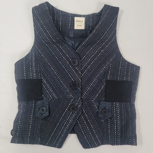 Jottum girl black lined vest - jottum, girl's
