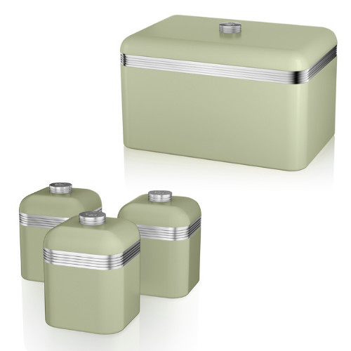 Swan retro vintage bread bin - swan,