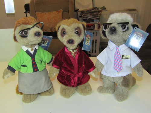 Meerkat soft toy bundle - 3,