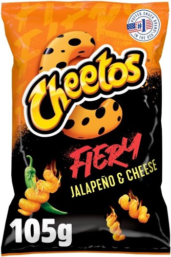Cheetos fiery jalapeno - fiery, &