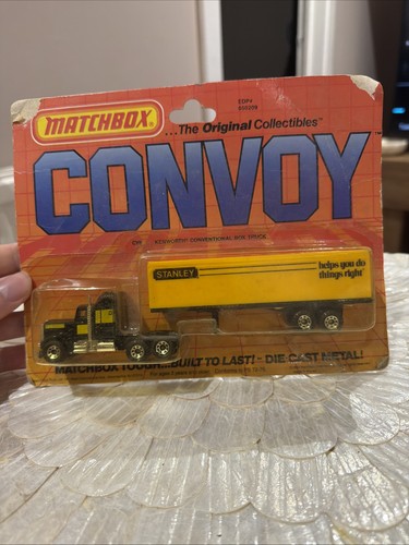 Matchbox 1983 convoy usa card - usa,