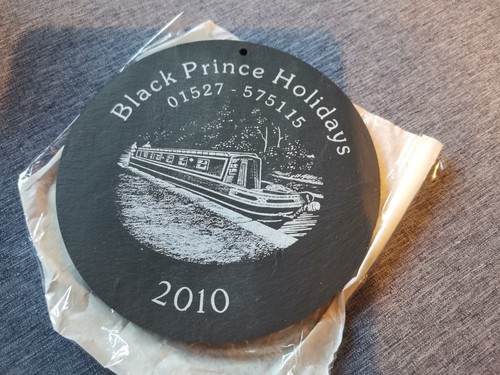 Welsh slate trivet with - welsh,