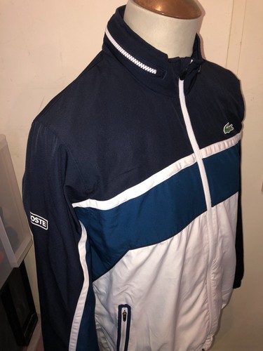 Lacoste tracksuit top size - lacoste,