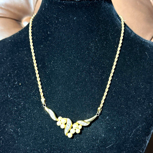 Vintage 1980s bjl faux pearl - vintage,