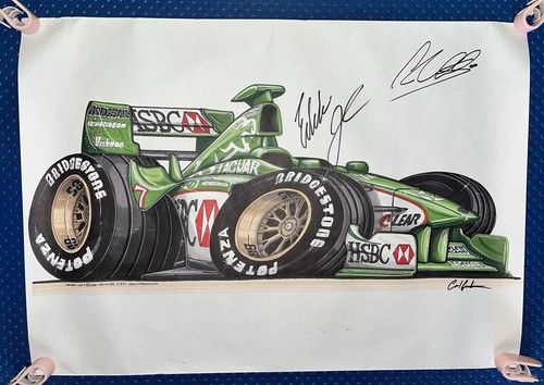 Unique jaguar caricature - unique, f1