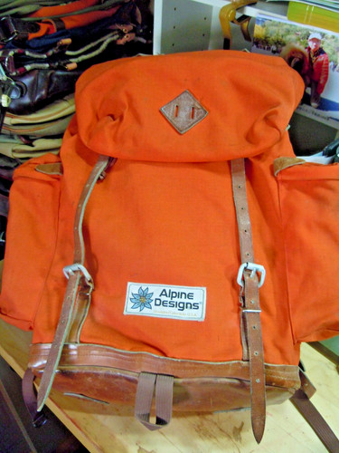 Vintage alpine designs leather - designs,