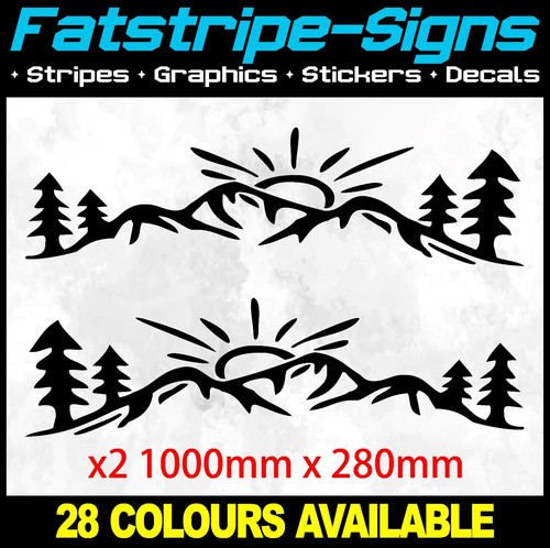 Mountain range vinyl - 2x,