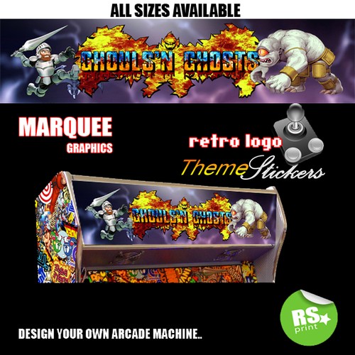 Ghouls and ghosts arcade - and,