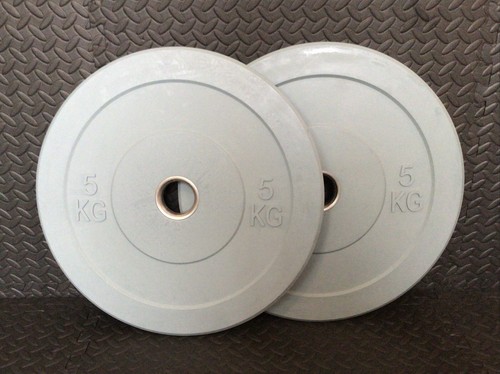 5kg bumper plates - 5kg, olympic