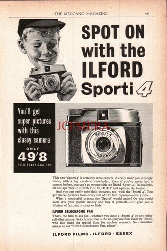 Ilford sporti film - ilford, camera