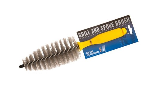 Alloy wheel brush spoke - wheel,