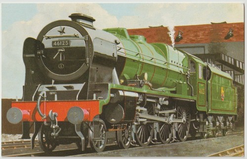 Railway art postcard lms royal - railway,