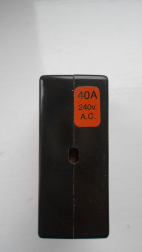 Wylex 40a cartridge fuse - cartridge,