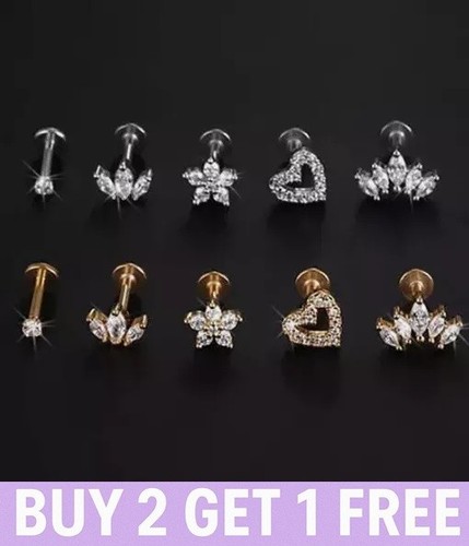 Crystal tragus helix - tragus,
