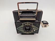 Ensign Midget 33 Art Deco Miniature Folding Camera With Film & Case 1934-41