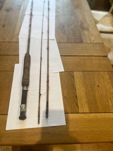 Fly fishing rod split cane